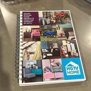 Hgtv Home notebook New!